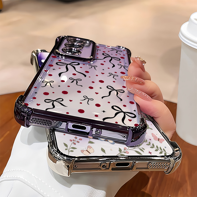 Pink Butterfly Floral Leaf Pri - огляд і ціна Oppo Reno 12
