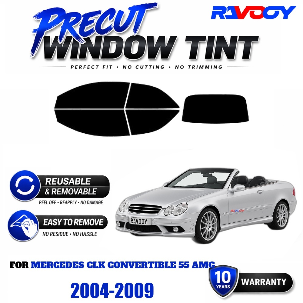 Precut Window Tint, Reusable R - огляд і ціна Air Bubble Remover