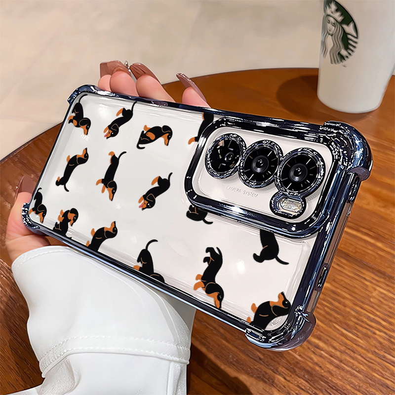 Cartoon Dachshund Pattern Phon - огляд і ціна Oppo Reno 12